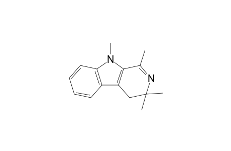 1,3,3,9-tetramethyl-3,4-dihydro-b-carboline