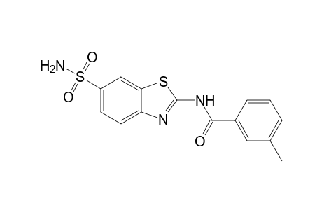 N-[6-(Aminosulfonyl)-1,3-benzothiazol-2-yl]-3-methylbenzamide