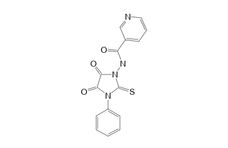 N3-(4,5-DIOXO-3-PHENYL-2-THIOXO-1-IMIDAZOLIDINYL)-NICOTINAMIDE