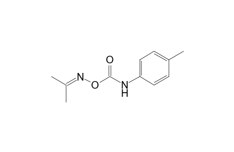 acetone, O-(p-tolylcarbamoyl)oxime