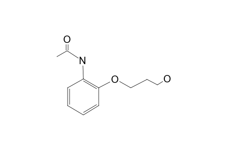 N-[2-(3-hydroxypropoxy)phenyl]acetamide