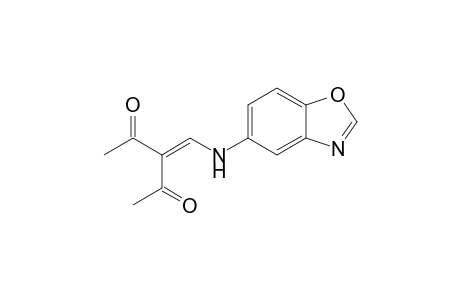 5-[(2',2'-Diacetylethenyl)amino]-benzoxazole