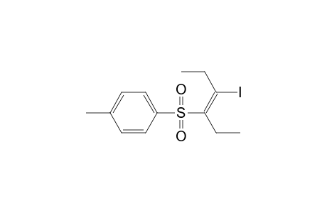 (E)-3-Iodo-4-(4-tolylsulfonyl)-hex-3-ene