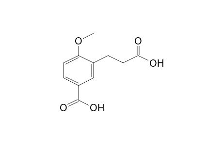 3-(2-Carboxyethyl)-4-methoxybenzoic acid