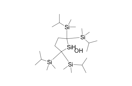 2,2,5,5-tetrakis(isopropyldimethylsilyl)-1-hydroxy-1-silacyclopentane