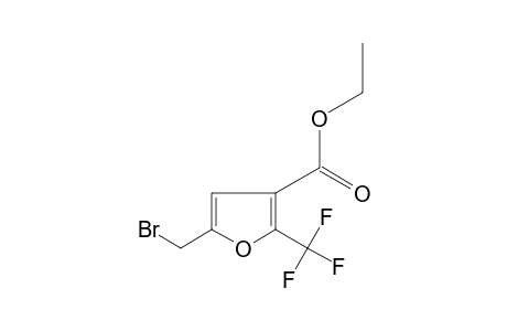 5-(BROMOMETHYL)-2-(TRIFLUOROMETHYL)-3-FUROIC ACID, ETHYL ESTER