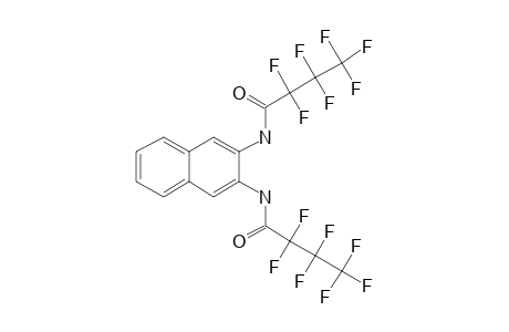 2,3-Diaminonaphthalene, N,N'-bis(heptafluorobutyryl)-