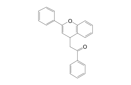 Ethanone, 1-phenyl-2-(2-phenyl-4H-1-benzopyran-4-yl)-