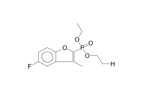 2-DIETHOXYPHOSPHORYL-3-METHYL-5-FLUOROBENZOFURAN