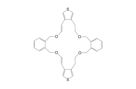 3,13,22,32-Tetraoxa-8,27-dithiapentacyclo[32.4.0.0(6,12).0(15,20).0(25,29)]octatriaconta-4,6,9,15,17,19,25,28,30,34.36,38-dodececene