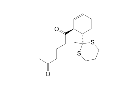 1,5-Hexanedione, 1-[6-(2-methyl-1,3-dithian-2-yl)-2,4-cyclohexadien-1-yl]-, trans-