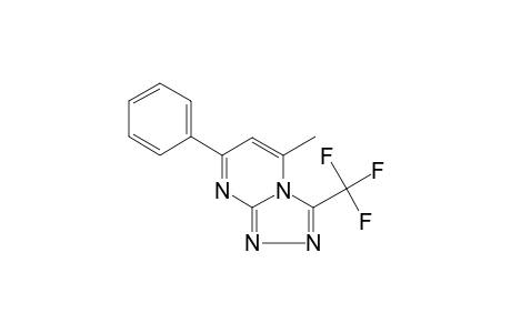 1,2,4-Triazolo[4,3-a]pyrimidine, 3-trifluoromethyl-5-methyl-7-phenyl-