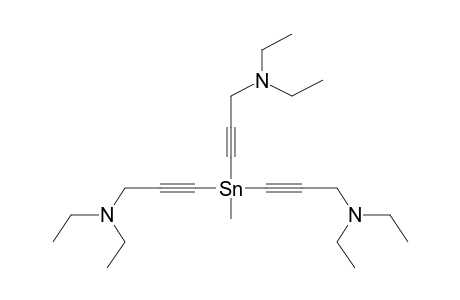 METHYLTRIS(3-DIETHYLAMINOPROP-1-YN-1-YL)TIN