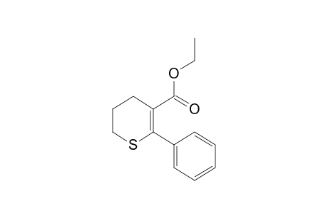 5,6-dihydro-2-phenyl-4H-thiopyran-3-carboxylic acid, ethyl ester