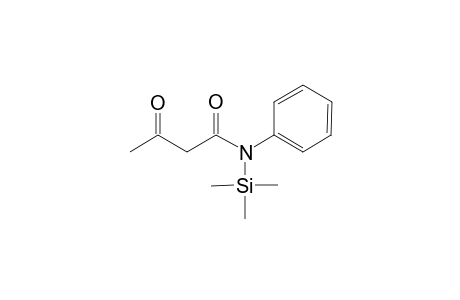 Trimethylsilyl derivative of acetoacetoacetanilide, AAA