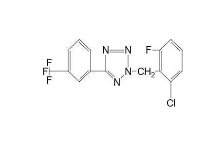 2-(2-chloro-6-fluorobenzyl)-5-(alpha,alpha,alpha-trifluoro-m-tolyl)-2H-tetrazole