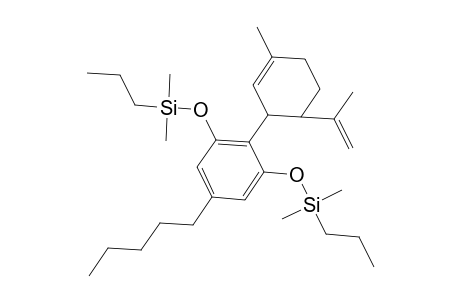 [3-([Dimethyl(propyl)silyl]oxy)-2-(6-isopropenyl-3-methyl-2-cyclohexen-1-yl)-5-pentylphenoxy](dimethyl)propylsilane