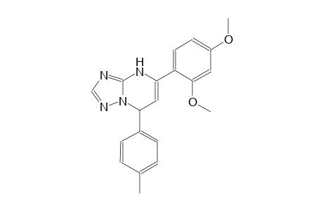 5-(2,4-dimethoxyphenyl)-7-(4-methylphenyl)-4,7-dihydro[1,2,4]triazolo[1,5-a]pyrimidine