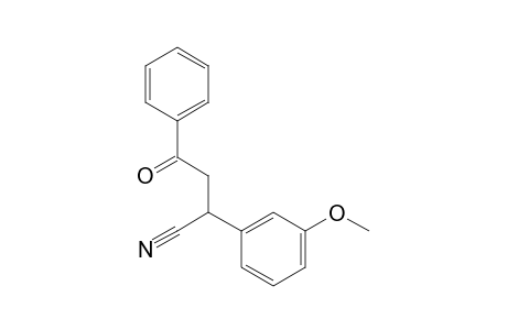 beta-BENZOYL-m-METHOXYHYDRATROPONITRILE