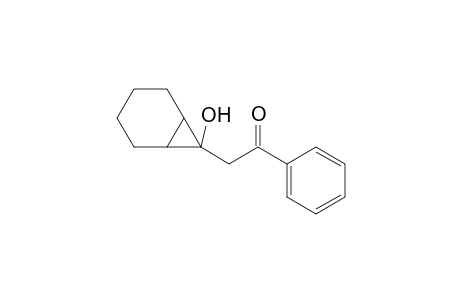 2-(7-hydroxy-7-bicyclo[4.1.0]heptanyl)-1-phenylethanone