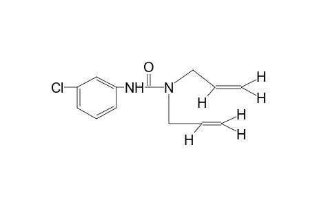 3-(m-chlorophenyl)-1,1-diallylurea