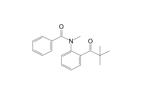 Benzamide, N-methyl-N-(2'-t-butylcarbonylphenyl)-