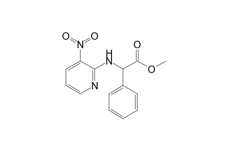Methyl N-(3-nitro-2-pyridyl).alpha.-phenylglycinate