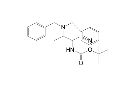 2-Azapentanoic acid, 4-(dibenzylamino)-3-cyano-, t-butyl ester