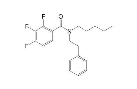 2,3,4-Trifluorobenzamide, N-(2-phenylethyl)-N-pentyl-