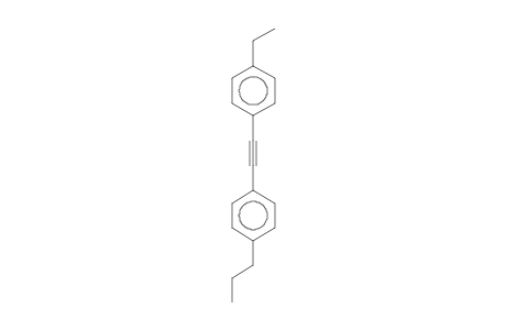 1-Ethyl-4-[(4-n-propylphenyl)ethynyl]benzene