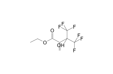 2-METHYLENE-3-HYDROXY-3-TRIFLUOROMETHYL-4,4,4-TRIFLUOROBUTANOIC ACID,ETHYL ESTER