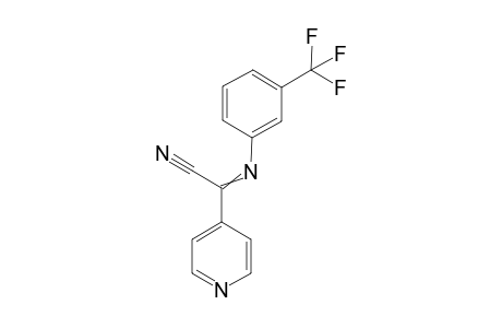 N-(3-(trifluoromethyl)phenyl)isonicotinimidoyl cyanide