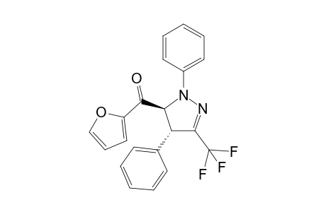 ((3S,4R)-2,4-Diphenyl-5-trifluoromethyl-3,4-dihydro-2H-pyrazol-3-yl)-furan-2-yl-methanone