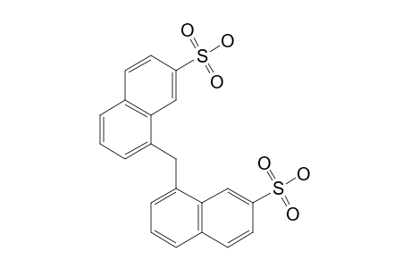 8-[(7-sulfonaphthalen-1-yl)methyl]naphthalene-2-sulfonic acid