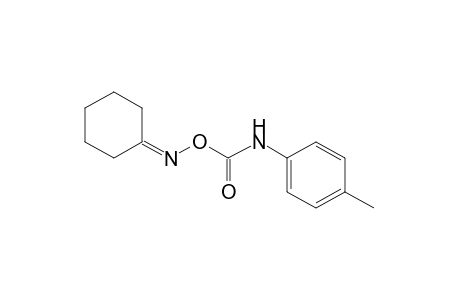 cyclohexanone, O-(p-tolylcarbamoyl)oxime