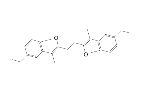 2,2'-ethylenebis[5-ethyl-3-methylbenzofuran]