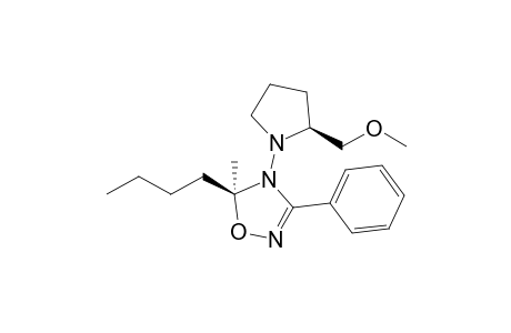 (2'S,5R)-(-)-5-BUTYL-[2-(METHOXYMETHYL)-TETRAHYDRO-1H-1-PYRROLYL]-5-METHYL-3-PHENYL-4,5-DIHYDRO-1,2,4-OXADIAZOLE