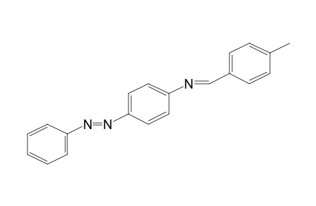 (4-Methylbenzylidene)-(4-phenylazophenyl)amine