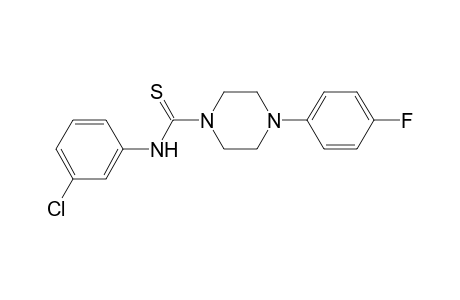 N-(3-chlorophenyl)-4-(4-fluorophenyl)-1-piperazinecarbothioamide