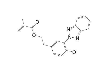 2-[3-(2H-1,2,3-Benzotriazol-2-yl)-4-hydroxyphenyl]ethyl 2-methylacrylate