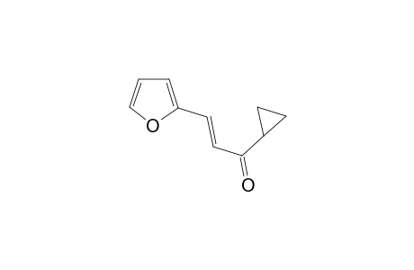 .alpha.-(3-Cyclopropyl-1-propen-3-onyl)furan