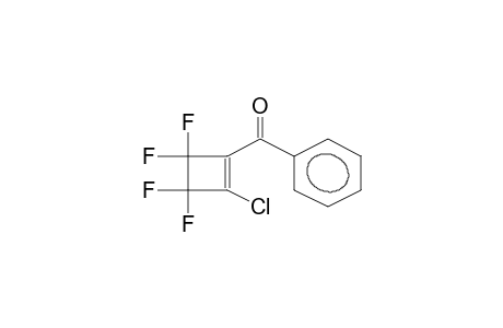 1-benzoyl-2-chlorotetrafluorocyclobutene