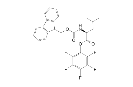 N-(9H-Fluorene-9-ylmethoxycarbonyl)-L-leucine pentafluorophenyl ester