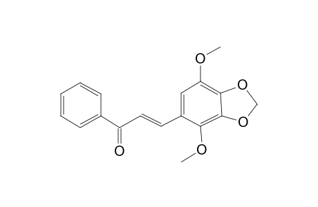 3-(4,7-Dimethoxy-2H-1,3-benzodioxol-5-yl)-1-phenylprop-2-en-1-one