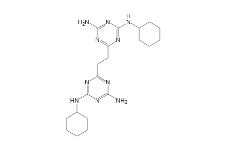 2,2'-ethylenebis[4-amino-6-(cyclohexylamino)-s-triazine]