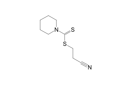 1-Piperidinecarbodithioic acid, 2-cyanoethyl ester