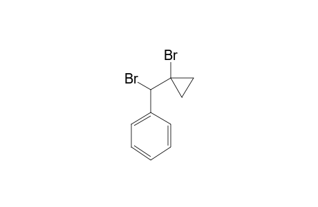 Benzene, [bromo(1-bromocyclopropyl)methyl]-