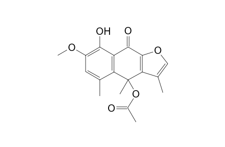 O-ACETYL-1-HYDROXY-2-METHOXY-1,2,3,4-DEHYDROCACALONE