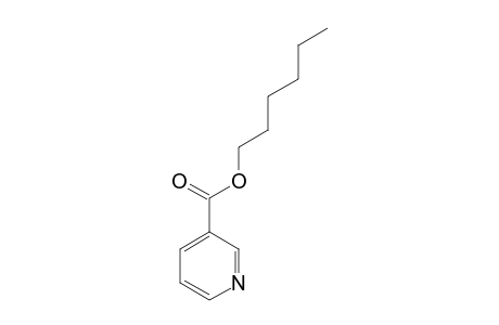 nicotinic acid, hexyl ester