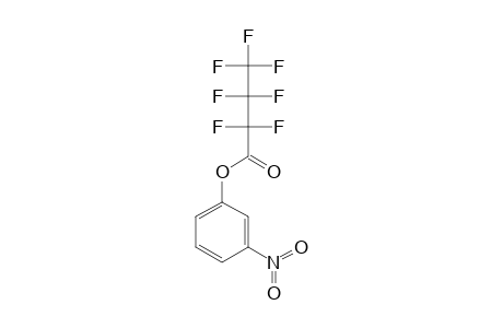 3-Nitrophenol, heptafluorobutyrate